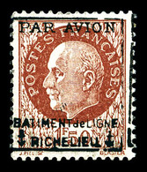 * N°3, Pétain (N°517), 1F50 Brun-rouge Surchargé 'BATIMENT DE LIGNE RICHELIEU', TB  Cote: 185 Euros  Qualité: * - Poste Aérienne Militaire