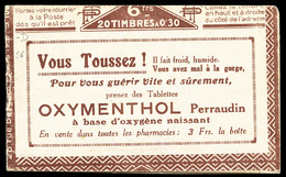 ** N°192-C5, Série 100 D, OXYMENTHOL, TB (certificat)    Qualité: ** - Autres & Non Classés