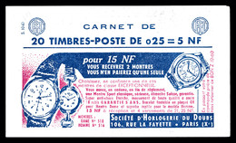 ** N°1263-C3, Série 10-60, HORLOGERIE DU DOUBS Et EU, Daté Du 12/7/60, TB    Qualité: ** - Autres & Non Classés