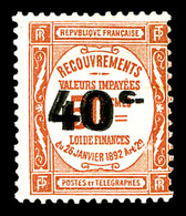 ** N°50c, 40c Sur 50c Rouge: Double Surcharge, SUP (signé Calves/certificat)  Cote: 800 Euros  Qualité: ** - 1859-1959 Oblitérés