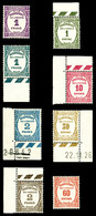 ** N°55/62, Série Taxe De 1927, Les 8 Valeurs TTB (certificat)  Cote: 700 Euros  Qualité: ** - 1859-1959 Oblitérés