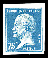 (*) N°177a, 75c Pasteur Non Dentelé. TB  Cote: 155 Euros  Qualité: (*) - Neufs