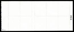 ** N°2874-C6, Briat TVP Rouge, Timbres Non Imprimés Avec Phosphore (ex Collection J.P Comtet). SUPERBE. R.R. (signé Calv - Carnets