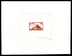 (*) N°260, Mont St Michel, épreuve D'artiste En Rouge Signée. R. (certificat)    Qualité: (*) - Epreuves D'artistes