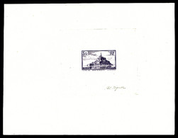 (*) N°260, Mont St Michel, épreuve D'artiste En Violet Foncé Signée. R. (certificat)    Qualité: (*) - Epreuves D'artistes