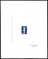 (*) N°2620, Briat 1f, épreuve D'artiste En Bleu Signée Jumelet. R.R. (certificat)    Qualité: (*) - Epreuves D'artistes