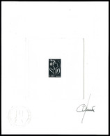 (*) N°3741, 1.90 € Lamouche, épreuve En Noir Signée. SUP (certificat)    Qualité: (*) - Epreuves D'artistes
