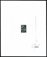 (*) N°3971, 1,30 € Lamouche, épreuve En Noir Signée. SUP (certificat)    Qualité: (*) - Epreuves D'artistes