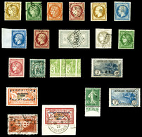 O 1849/1980, Collection De Timbres Oblitérés Quasi Complète Dont N°1, 2, 5, 6, 9, 33, 148/55, 182, 188A, 257A, Des Nuanc - Collections