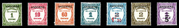 ** N°9/15, Série De 1931, Les 7 Valeurs SUP (certificat)  Cote: 1335 Euros  Qualité: ** - Neufs