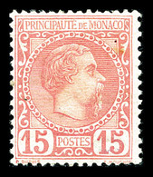 * N°5, 15c Rose, Large Charnière, TB (signé)  Cote: 510 Euros  Qualité: * - Other & Unclassified