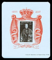 ** N°2A, Prince Louis Sur Papier Bleuté, SUP (certificat)  Cote: 1450 Euros  Qualité: ** - Blocks & Sheetlets