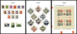 O 1891/1981: Collection De Timbres Oblitérés Bien Fournie En 1 Volume, Poste, Préo, PA, Blocs, Taxe, TB  Cote: 4900 Euro - Collections, Lots & Séries