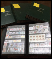 ** 1885/2015, Poste/PA/Blocs/préo, Collection En 4 Volumes (qques Obl). TB  Cote: 6519 Euros  Qualité: ** - Collections, Lots & Series