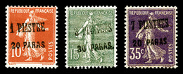 * N°38/40, Série De 1923, Les 3 Valeurs TB  Cote: 150 Euros  Qualité: * - Neufs