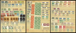 ** Très Bel Ensemble Composé De Nombreux Millésimes Sur Timbres D'Algérie, Maroc, Tunisie, Cilicie, Gabon, Guinée, Indoc - Collections