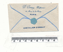 Etiquette De Parfum - Chevalier D'Orsay - D'Orsay, Paris - Etichette