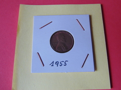 Lincoln 1955 - 1909-1958: Lincoln, Wheat Ears Reverse