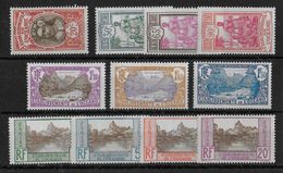 OCEANIE - 1927 - YVERT N°69/79 ** MNH (71+73+76/77 * MLH) - COTE = 298 EUROS - - Ongebruikt