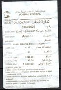 Ticket Transport Algeria Bus SOGRAL EPE:SPA - Alger / Annaba - Mundo