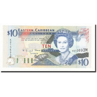 Billet, Etats Des Caraibes Orientales, 10 Dollars, Undated (1994), KM:32m, NEUF - Caribes Orientales