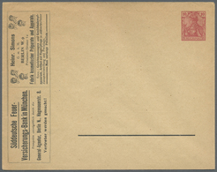 GA Thematik: Anzeigenganzsachen / Advertising Postal Stationery: 1902 (ca), Dt. Reich. Privat-Anzeigen-Umschlag 10 Pf Re - Ohne Zuordnung