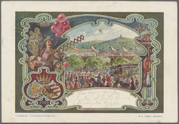 GA Thematik: Feste, Jubiläen / Festivals, Anniversary: 1901, Bayern. Kpl. Set Mit Beiden Privat-Postkarten 5 Pf Wappen " - Other & Unclassified