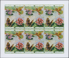 ** Thematik: Flora, Botanik / Flora, Botany, Bloom: 1973, Burundi. Progressive Proof (6 Phases) For The Four 11fr Values - Autres & Non Classés