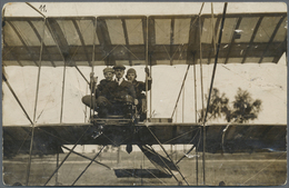 Thematik: Flugzeuge, Luftfahrt / Airoplanes, Aviation: DEUTSCHES REICH: 1910/1912, "BRUNNHUBER, SIMON" Alias Dr. Brück ( - Aerei