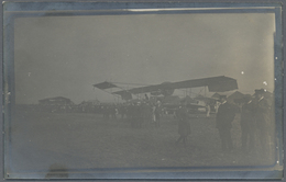 Thematik: Flugzeuge, Luftfahrt / Airoplanes, Aviation: 1911: Wesel Flugtag , 5 Fotoansichtskarten - Avions