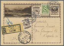 GA Thematik: Judaika / Judaism: 1929 (13.9.), Österreich, Bildpostkarte (Gaisbergspitze Salzburg) 10 Gr. Dunkelbraun Mit - Unclassified