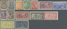 * Thematik: Olympische Spiele / Olympic Games: 1906, Greece, Intermediate Olympics Ahtens, 1l. To 5dr., Complete Set Of - Autres & Non Classés