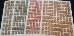 Taiwan 1992 Parent-Child Stamps Sheets Love Dragon Banana Dog Cat Hare Mother Cock 4 Seasons Family - Blocks & Sheetlets