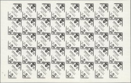 (*) Thematik: Persönlichkeiten - Kennedy / Personalities - Kennedy: 1964, Yemen, Overprint Issue, Proof Sheet With 40 St - Kennedy (John F.)