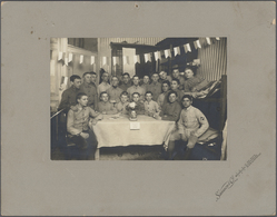 Thematik: Pfadfinder / Boy Scouts:  1914/1918 (ca): Foto 1.WK Deutscher Pfadfinder Kommandantur Brüssel Belgien Auf  Kar - Autres & Non Classés