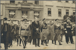 Br Thematik: Pfadfinder / Boy Scouts: 1935, Poland, Scout Jamboree Spale Scout Scene Postcard, Photo Girl Scout Troop No - Altri & Non Classificati