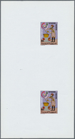 ** Thematik: Pharmazie / Pharmacy: 1982, Tunisia. Imperforate Proof In A Vertical DeLuxe-sheet Pair For The Issue "The 1 - Pharmacy