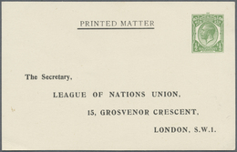 GA Thematik: Politik / Politics: 1932, Mitgliederkarte Der "League Of Nations Pioniers" Mit Datierung Aus 1932 Und Ungeb - Unclassified