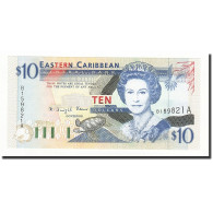 Billet, Etats Des Caraibes Orientales, 10 Dollars, Undated (1994), KM:32a, NEUF - Caribes Orientales
