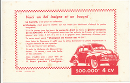 BUVARD -  4 CV Renault - Auto's