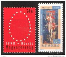 HUNGARY - 1998. Easter Egg And Christ's Resurrection  MNH!! Mi 4488-4489. - Nuevos