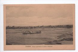 ZAMBEZE - BARQUE APPROCHANT DU RAPIDE DE NGAMBOE - Zimbabwe