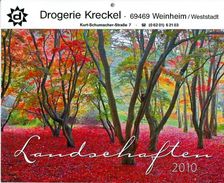 Kalender 2010 Landschaften Winter Frühling Sommer Herbst (Postkarten) Drogerie Kreckel Weinheim - Calendars