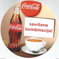 COCA COLA New Coaster From Serbia - Sottobicchieri Di Birra