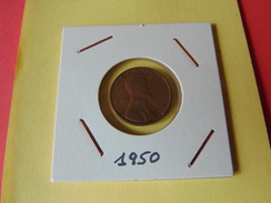 Lincoln 1950 - 1909-1958: Lincoln, Wheat Ears Reverse