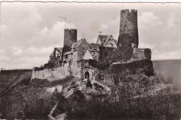 Restaurant "Burg-Café" Bes. J. Kretzer, Alken/Mosel - Ruf Hatzenport 443 - Fremdenzimmer - Zentralheisung - Circ 1956 - Mayen