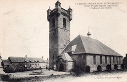 SAINT PIERRE EGLISE - L'Eglise Et Son Beffroi - Saint Pierre Eglise