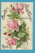 CPA 11609 - Fleurs Roses Illustrateur Catharina KLEIN - Klein, Catharina