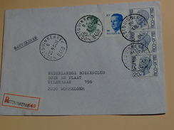 Delcampe - Doc. à Partir De Oostduinkerke Le 26/09/84 En Recommandé - Covers & Documents