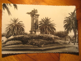 Delcampe - LA CORUÑA Parque De Mendez Nuñez Monumento De Linares Rivas Galicia Post Card SPAIN - La Coruña